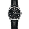 Carrera Leather Strap - Black Dial